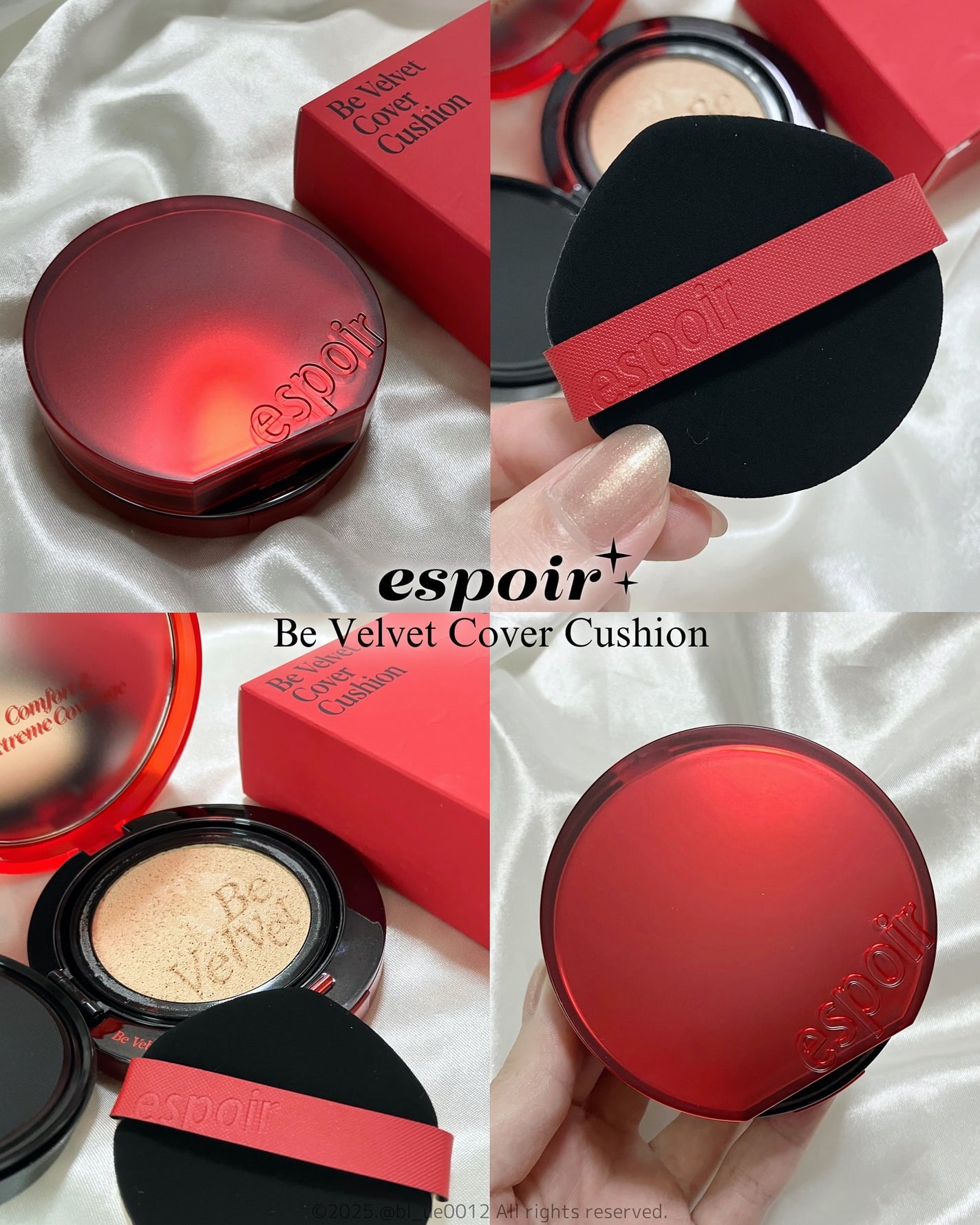 ビーベルベット カバークッション/espoir/クッションファンデーションを使ったクチコミ(1枚目)