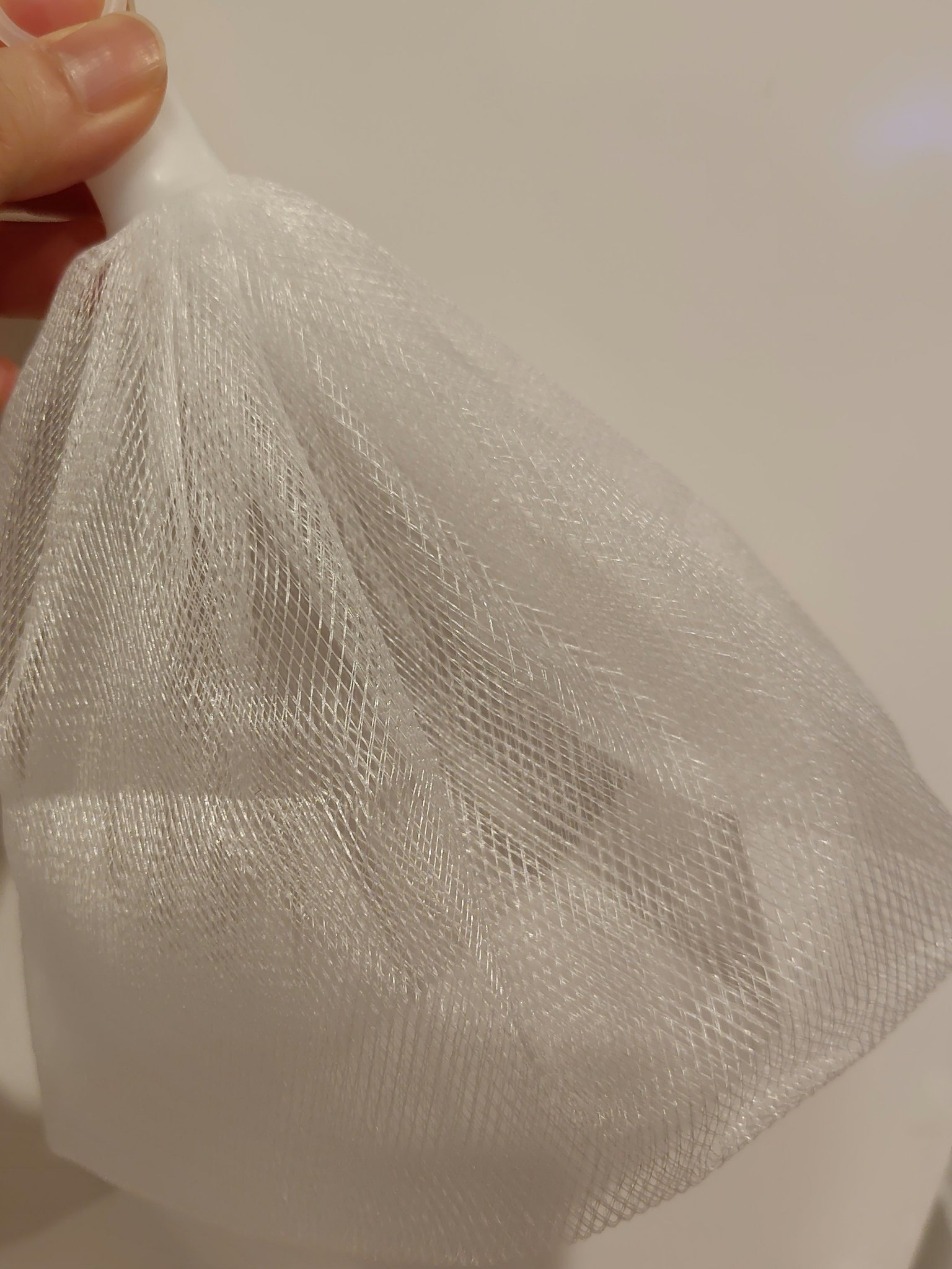 洗顔用泡立てネット/無印良品/その他スキンケアグッズを使ったクチコミ（2枚目）