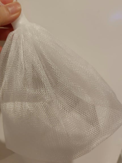 洗顔用泡立てネット/無印良品/その他スキンケアグッズを使ったクチコミ(2枚目)