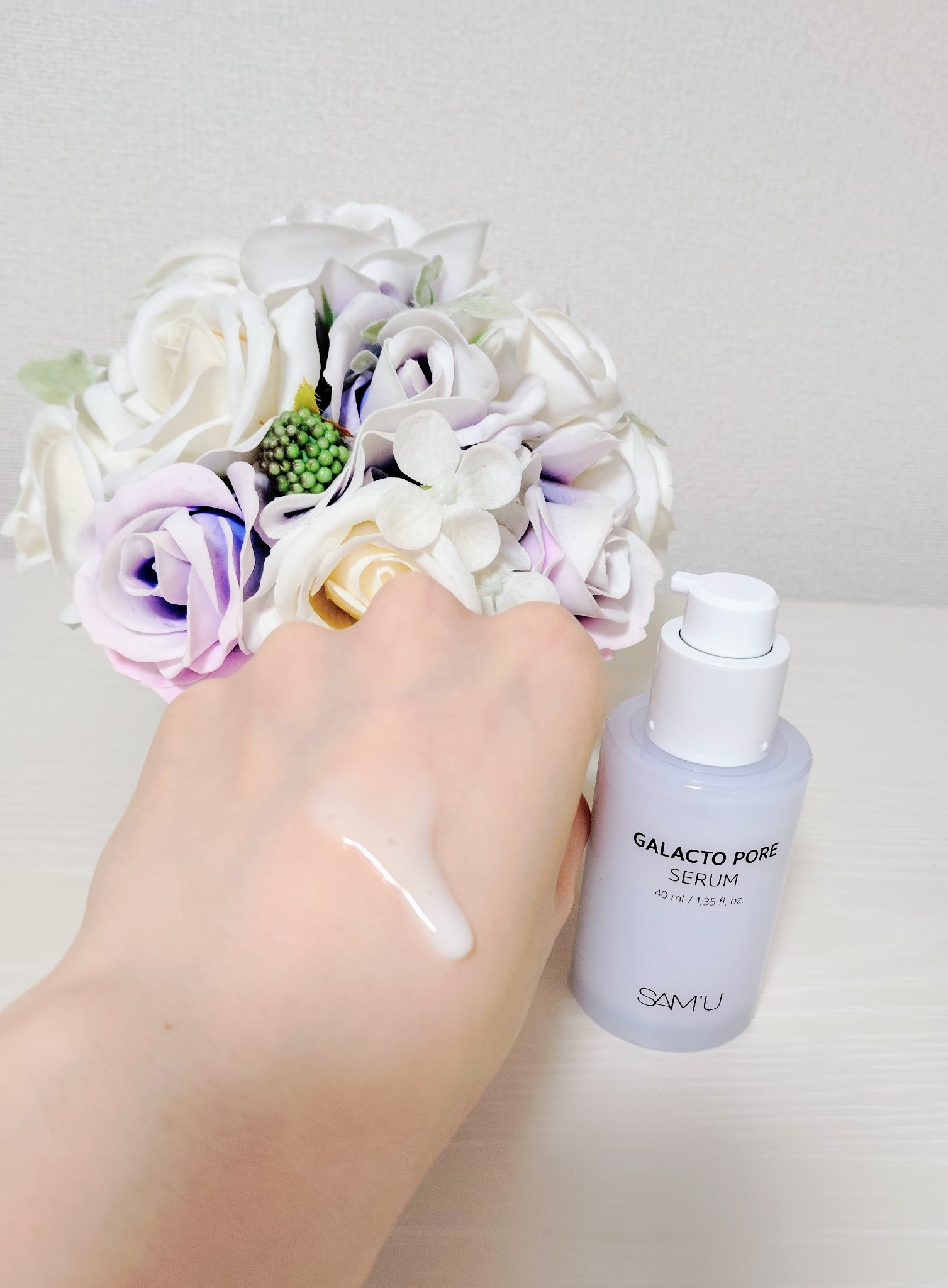 サミュ ガラクトポア セラム/SAM'U/美容液を使ったクチコミ（3枚目）