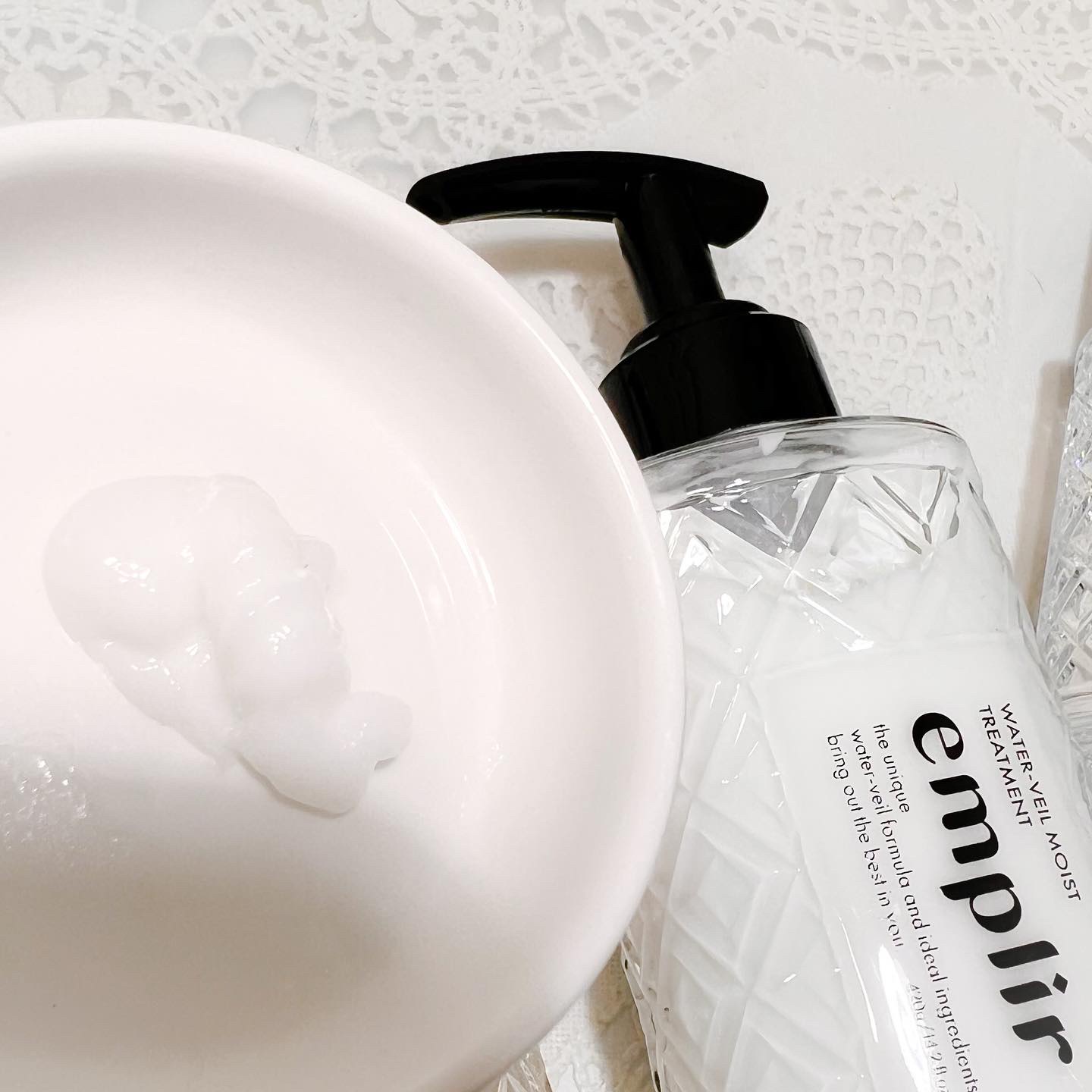 ウォーターベール　モイストシャンプー／トリートメント/emplir/市販シャンプーを使ったクチコミ（3枚目）