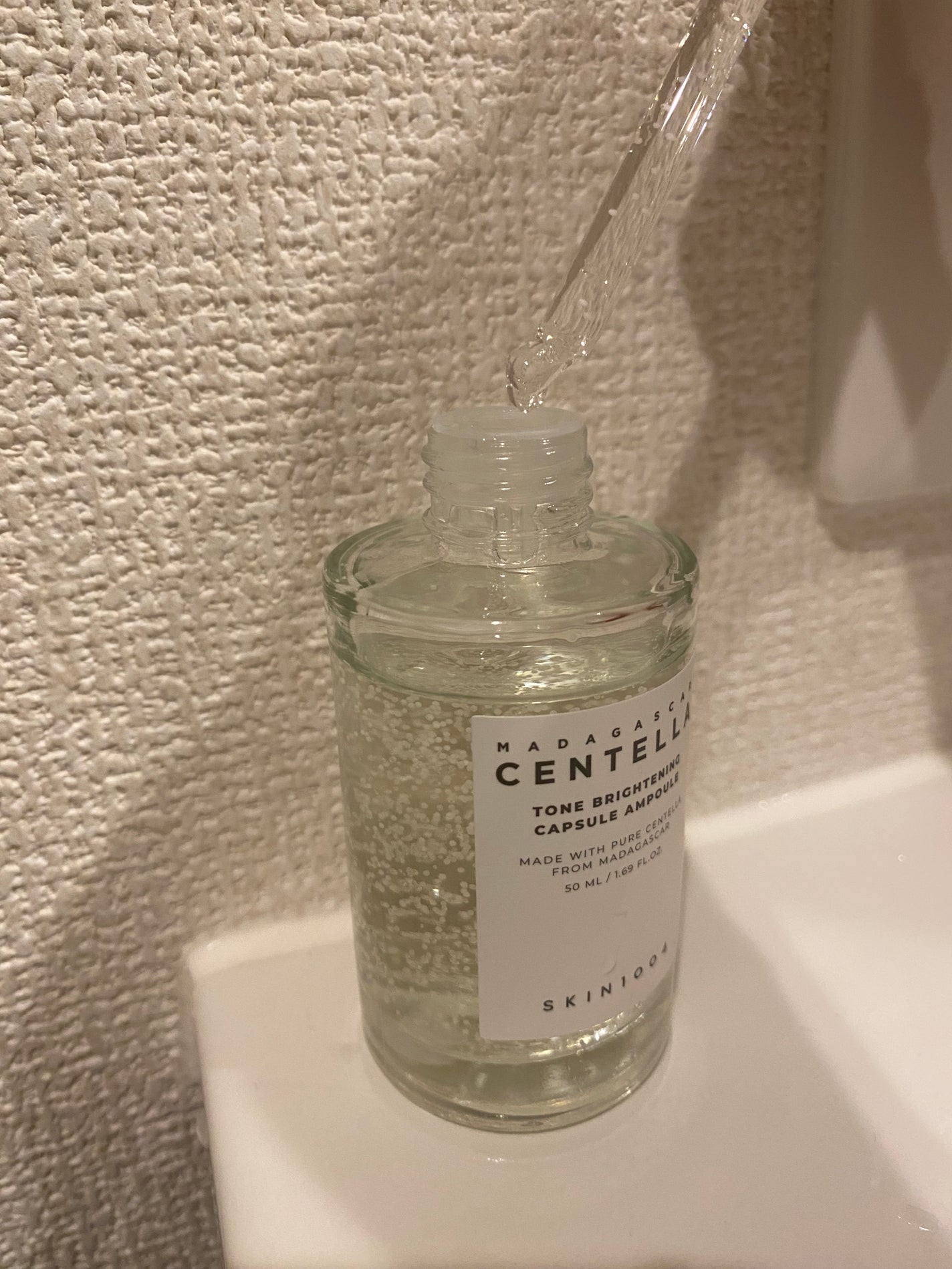 トーンブライトニング カプセルアンプル/SKIN1004/美容液を使ったクチコミ(2枚目)