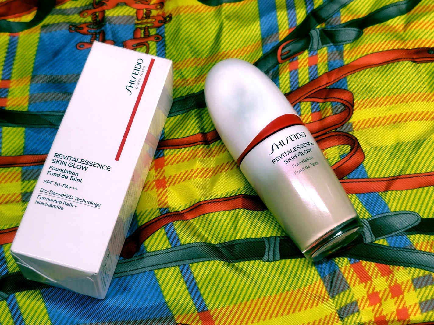 エッセンス スキングロウ ファンデーション/SHISEIDO/リキッドファンデーションを使ったクチコミ(1枚目)