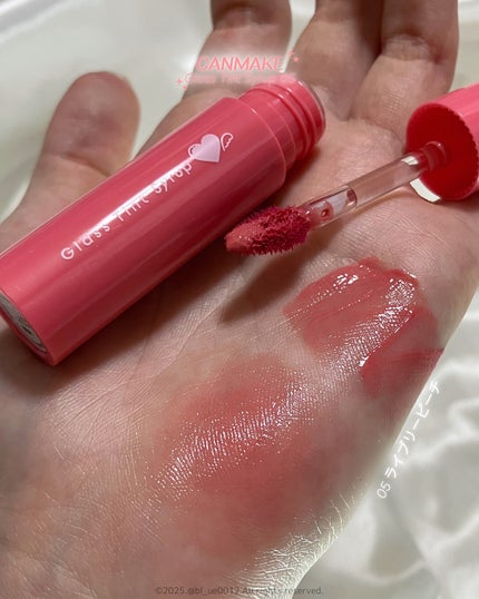 グラスティントシロップ/キャンメイク/リップティントを使ったクチコミ(6枚目)