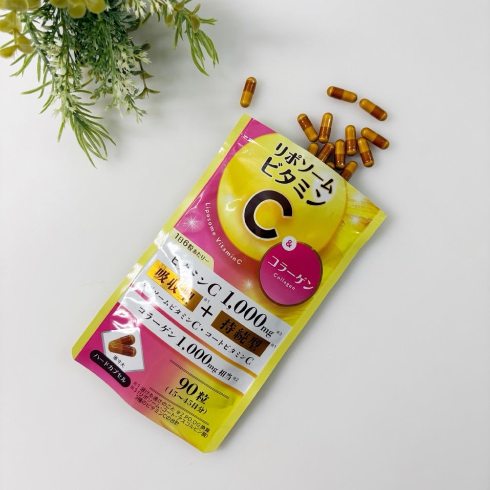 リポソームビタミンC&コラーゲン/マルマンH＆B/美容サプリメントを使ったクチコミ（2枚目）