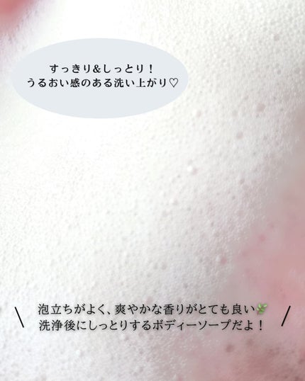 オリエンタルハーブ泡ボディソープ/爽肌精/ボディソープを使ったクチコミ(7枚目)