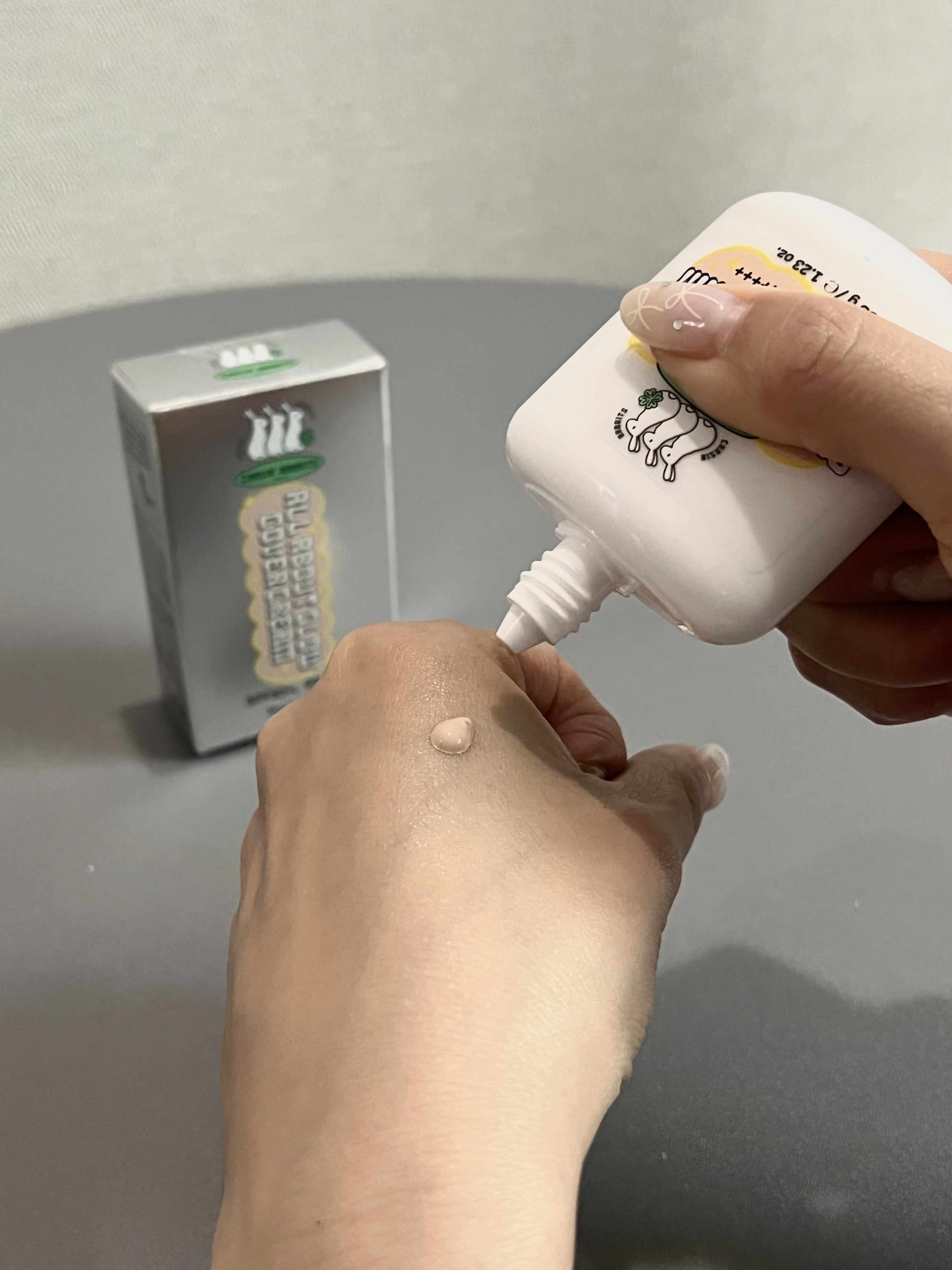 オールアバウトグロウカバークリーム/CHASIN'RABBITS/日焼け止めクリームを使ったクチコミ（2枚目）