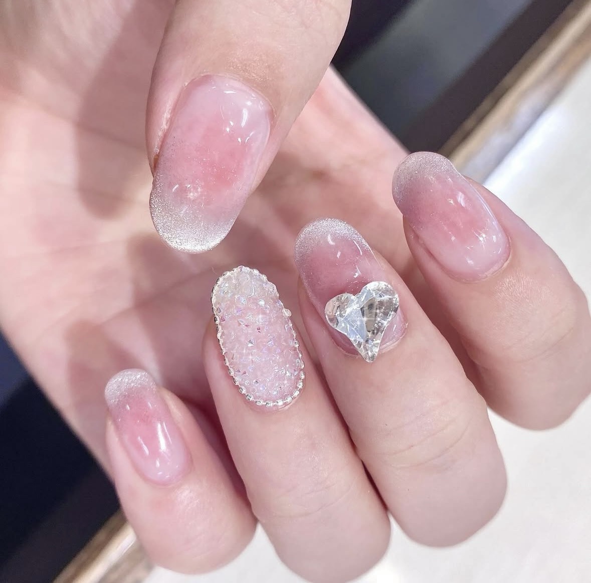 ジェルネイル（ライト対応）/セリア/ジェルネイルを使ったクチコミ（2枚目）