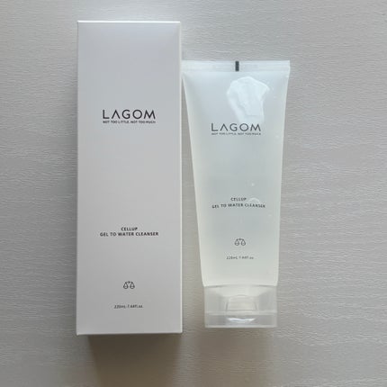 ラゴム ジェルトゥウォーター クレンザー(朝用洗顔)/LAGOM /その他洗顔料を使ったクチコミ(1枚目)