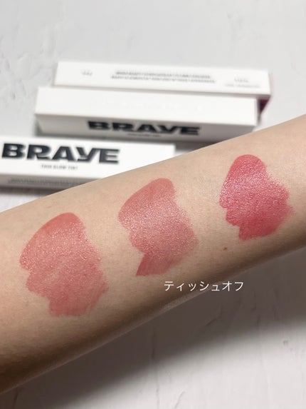 THIN GLOW TINT/BRAYE/口紅を使ったクチコミ(4枚目)