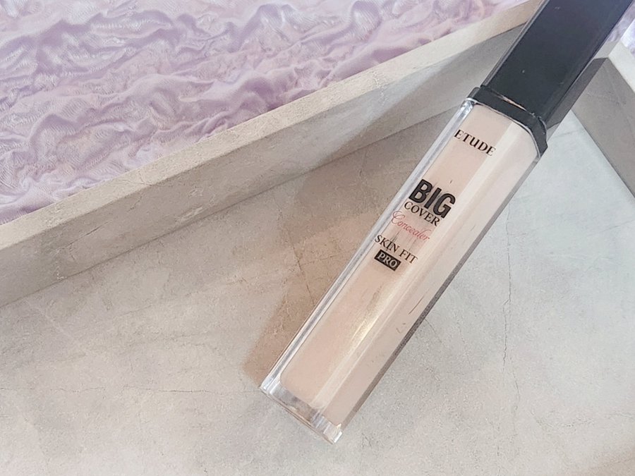 ビッグカバーフィットコンシーラー ライトバニラ/ETUDE/リキッドコンシーラーを使ったクチコミ（1枚目）