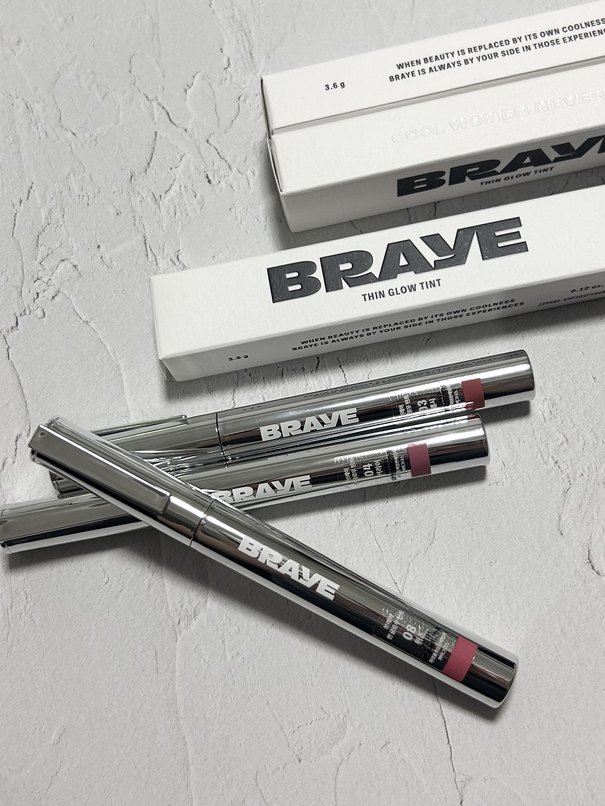 THIN GLOW TINT/BRAYE/口紅を使ったクチコミ（1枚目）