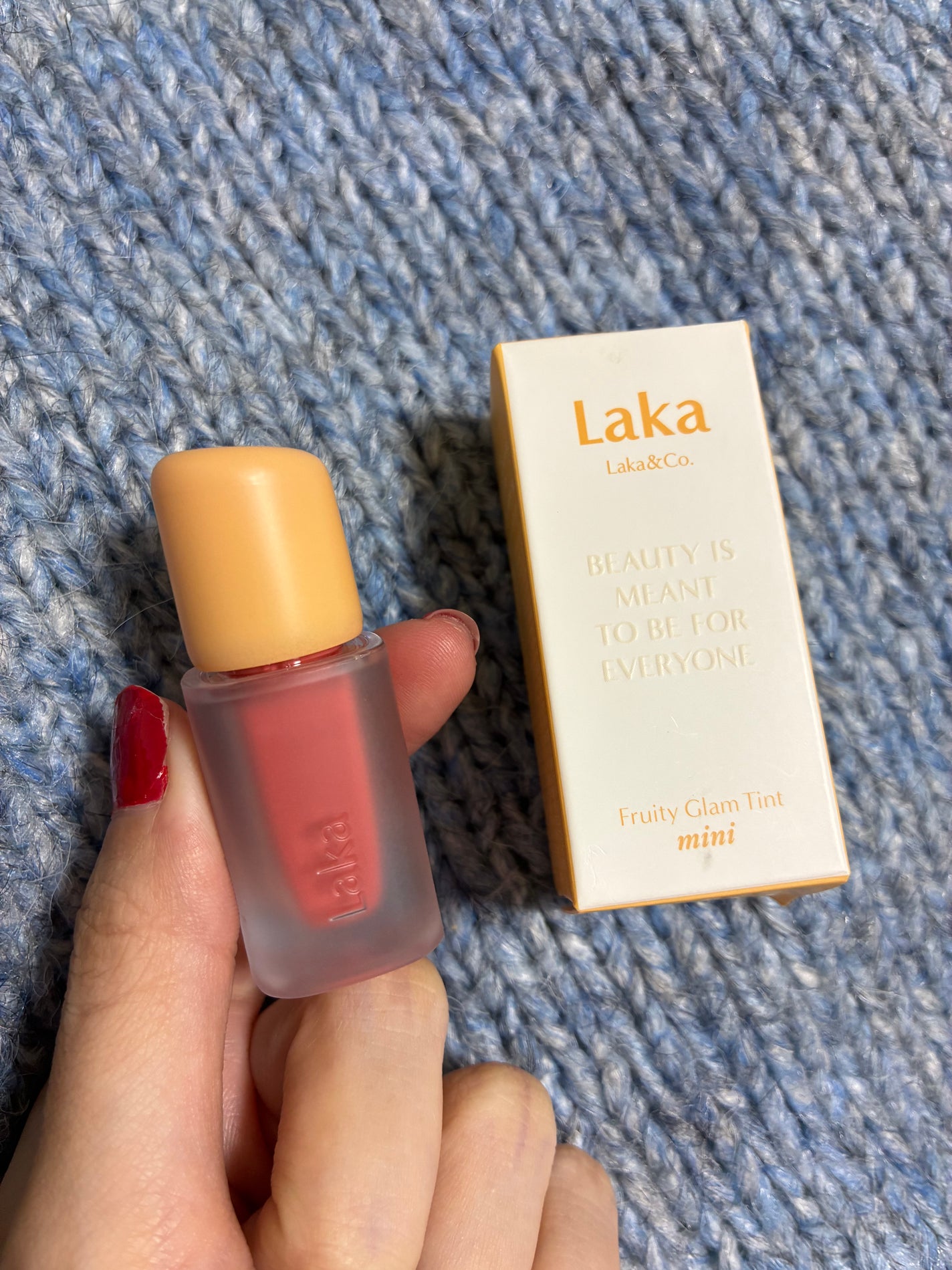 フルーティーグラムティント/Laka/リップティントを使ったクチコミ(1枚目)