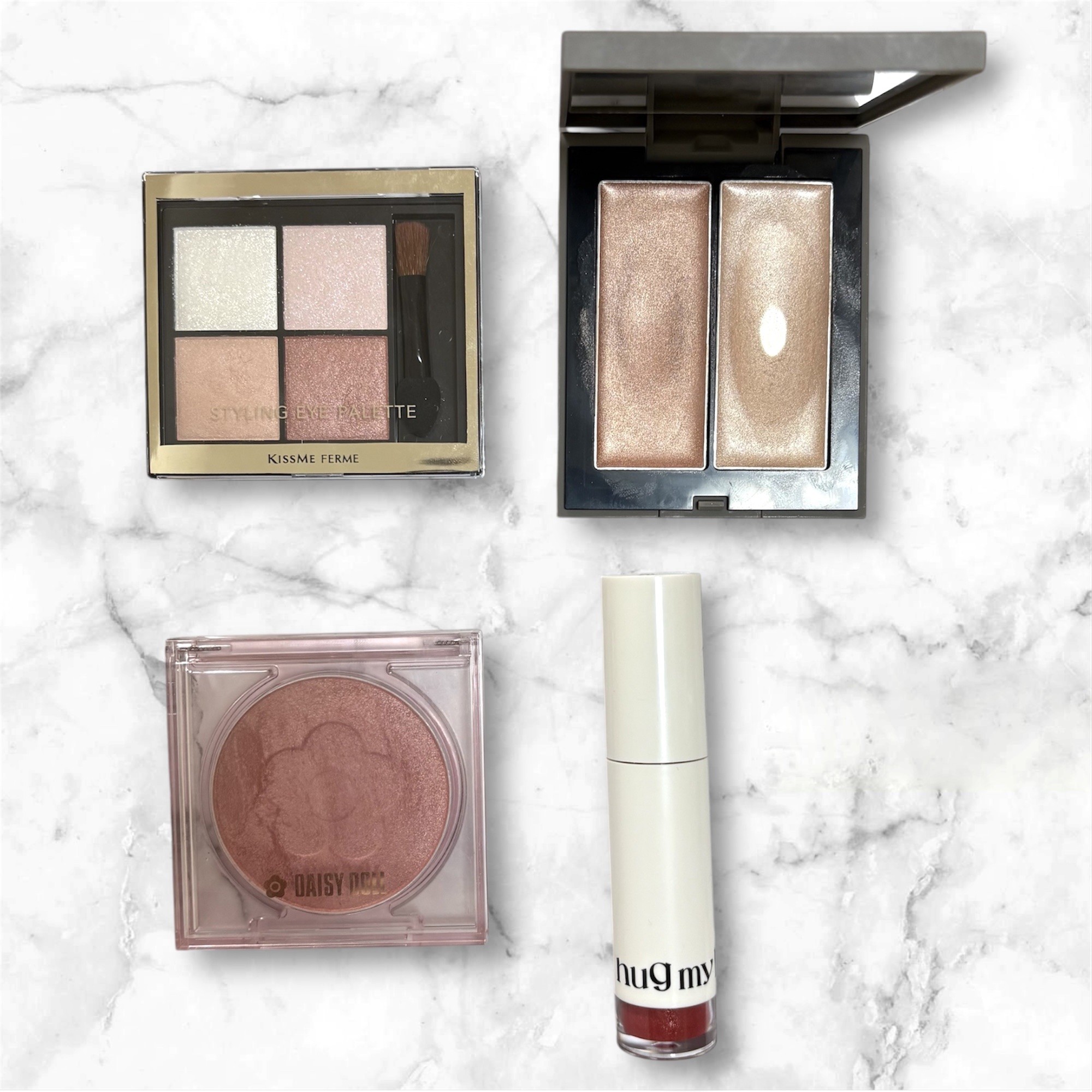 THREE シマリング グロー デュオ/THREE/クリームハイライトを使ったクチコミ（2枚目）