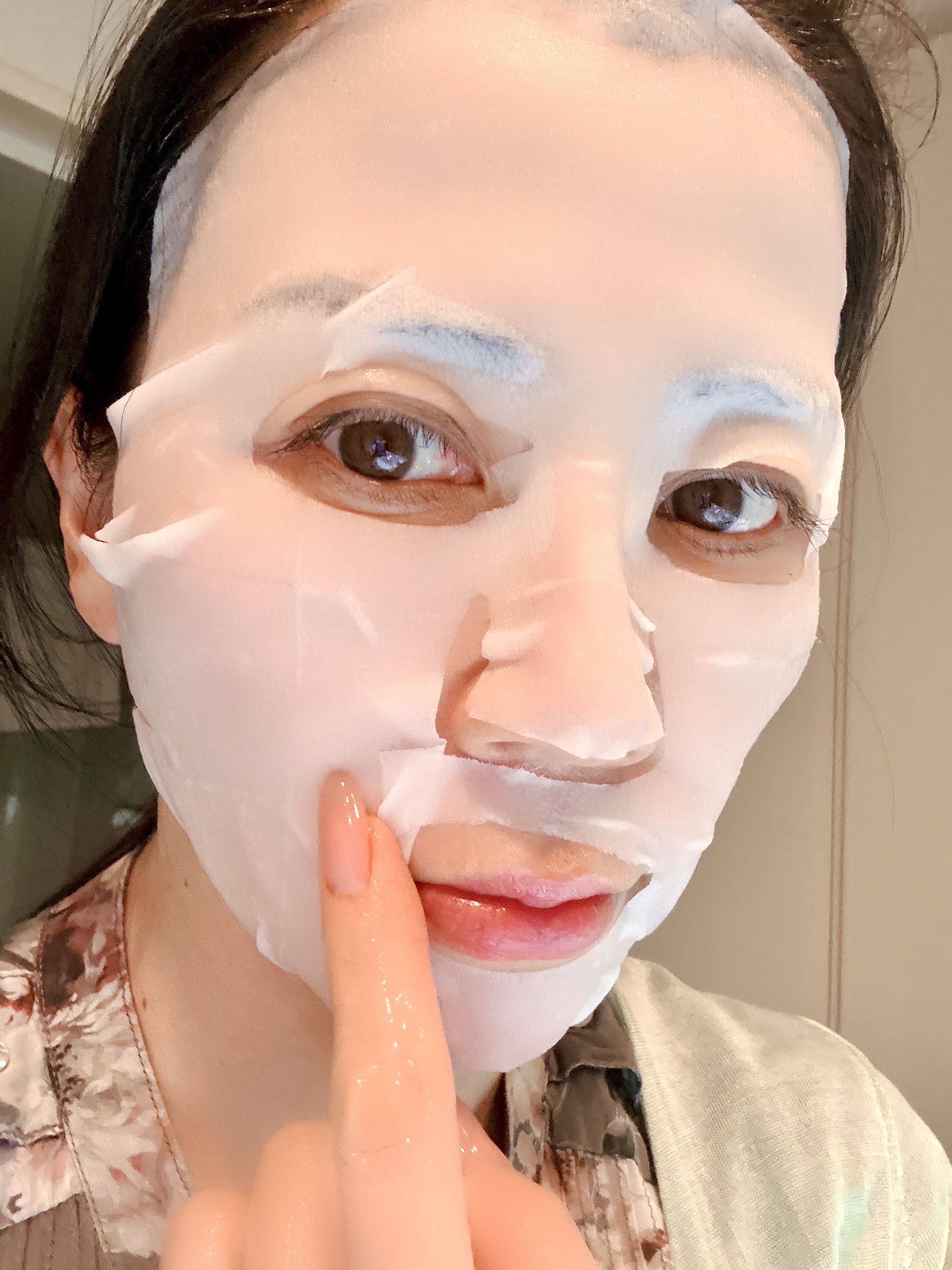 ブライトニングマスクN/LIHAW/シートマスク・パックを使ったクチコミ（2枚目）