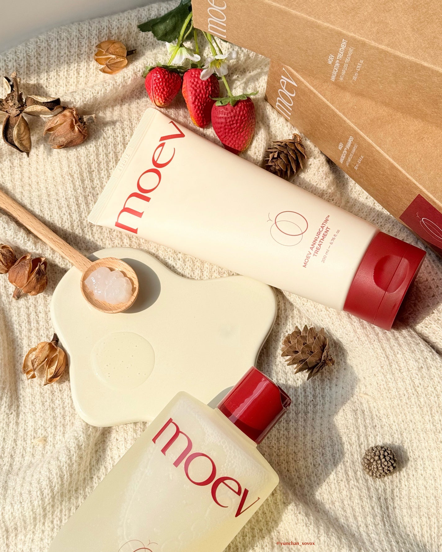 モエブ アヌカチン シャンプー/トリートメント/moev/市販シャンプーを使ったクチコミ(5枚目)