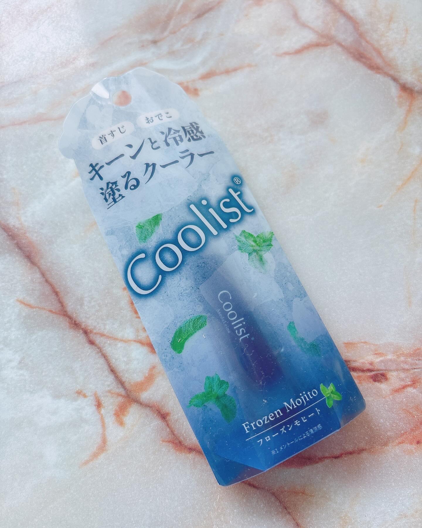 クーリスト アセダレーヌ フローズンモヒートの香り/Coolist/デオドラント・制汗剤を使ったクチコミ（1枚目）