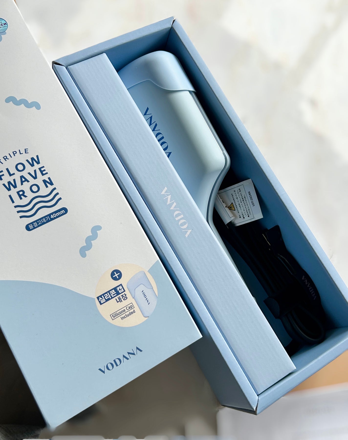 トリプルフローウェーブアイロン 32mm/40mm/VODANA (ボダナ)/カールアイロンを使ったクチコミ(9枚目)