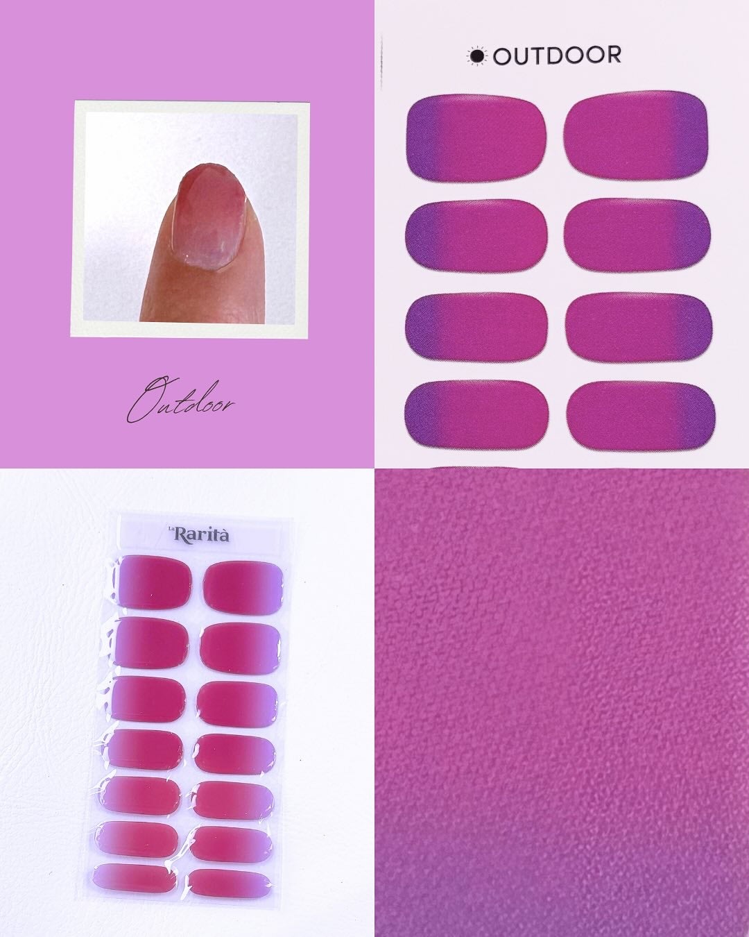 SUNNY RECIPE COLOR CHANGE GEL NAIL/SUNNY RECIPE/ネイルシールを使ったクチコミ(4枚目)