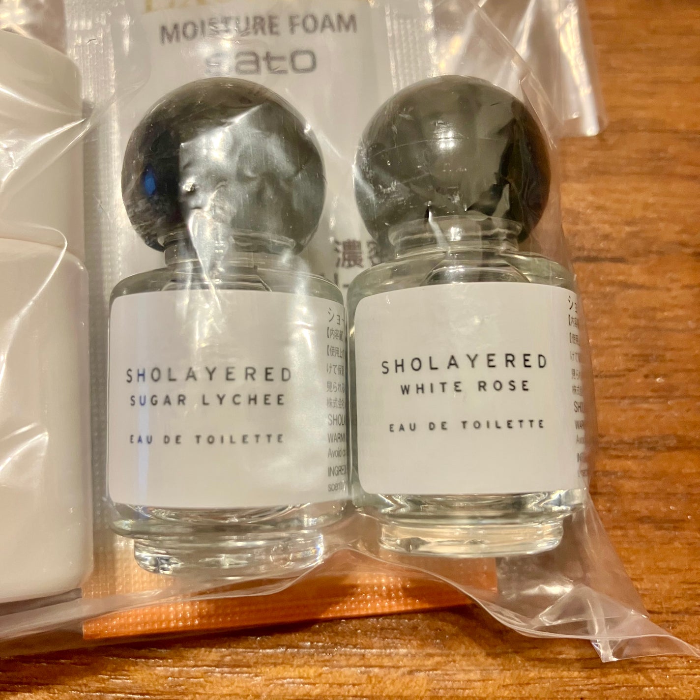 SHOLAYERED 香水セット ホワイト 未開封未使用品2本セット SHOLAYERED 香水セット ホワイト 未開封未使用品2本セット EDT