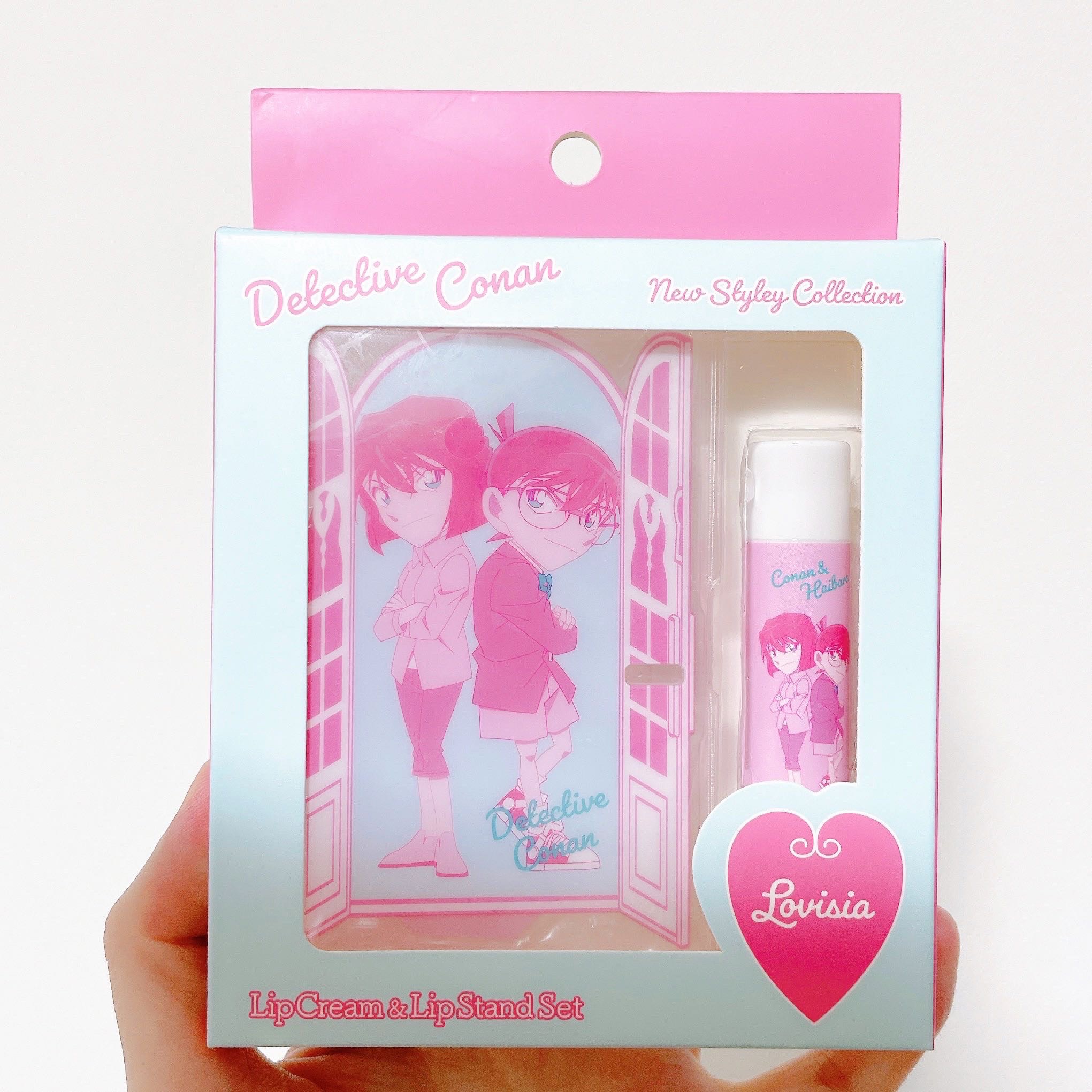 名探偵コナンリップクリーム＆リップスタンドセット /ラヴィジア/その他キットセットを使ったクチコミ（2枚目）