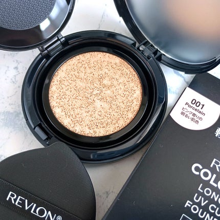 レブロン カラーステイ ロングウェア UV クッション ファンデーション/REVLON/クッションファンデーションを使ったクチコミ(1枚目)