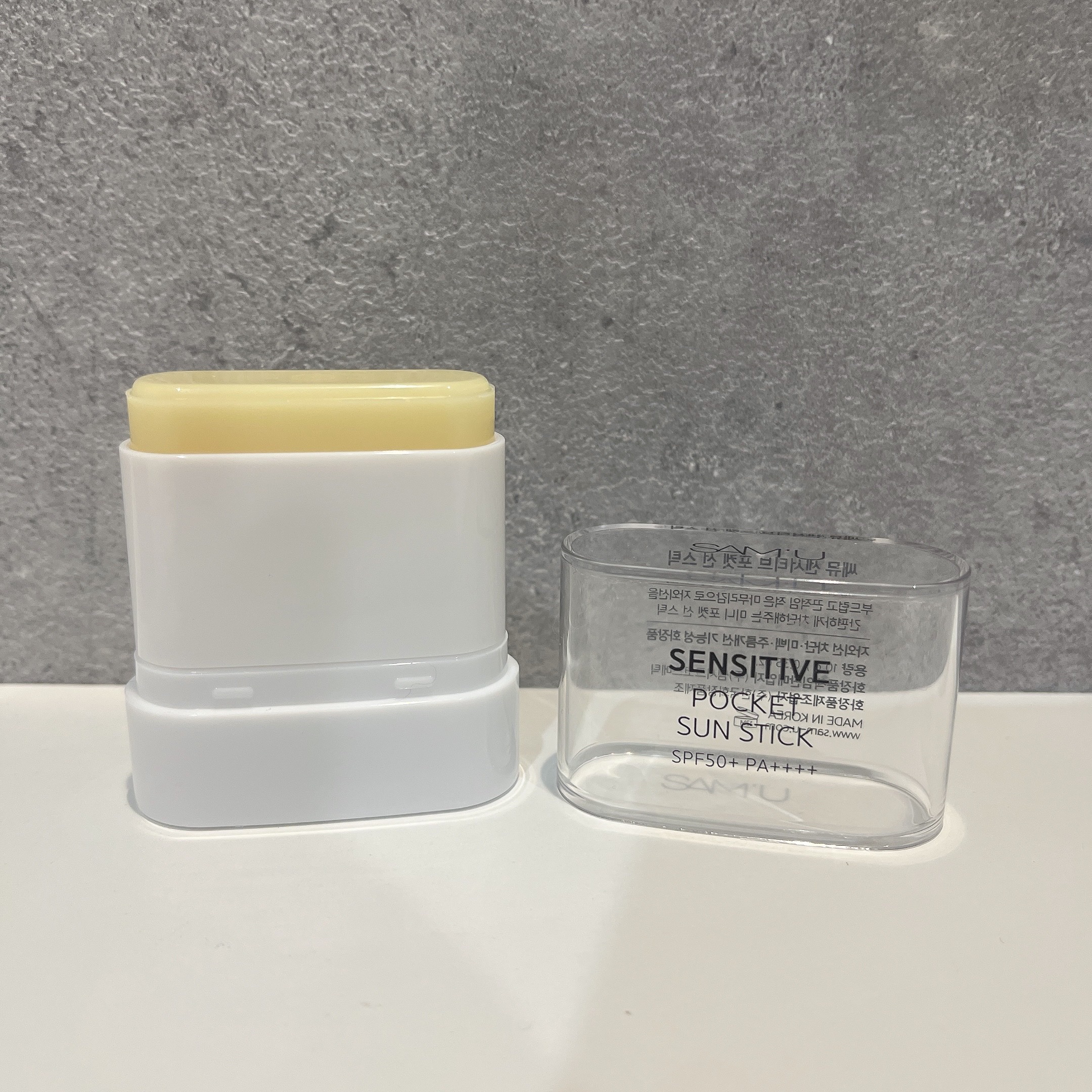 センシティブポケットサンスティック/SAM'U/日焼け止めスティックを使ったクチコミ（2枚目）