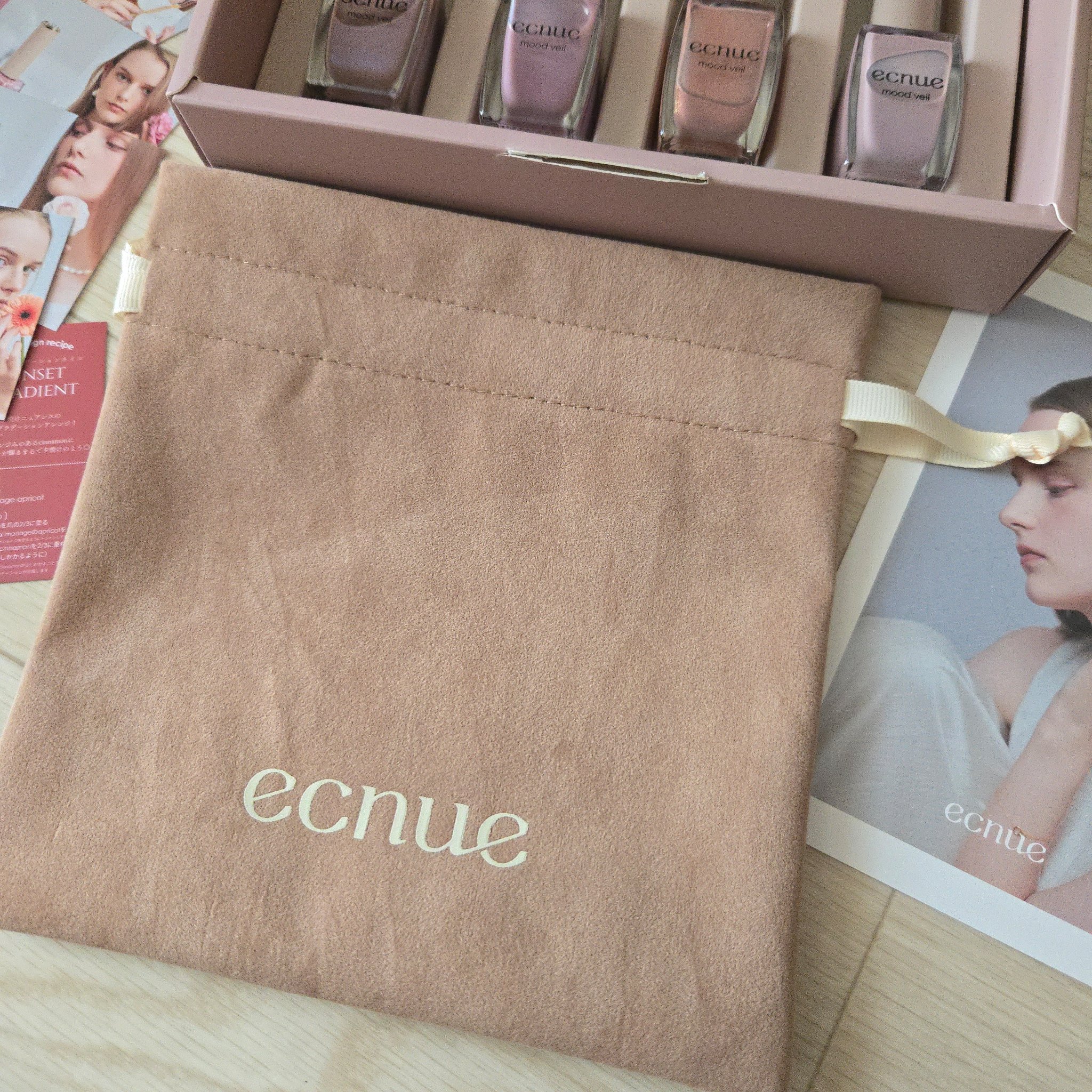 mood veil/ecnue/マニキュアを使ったクチコミ（3枚目）