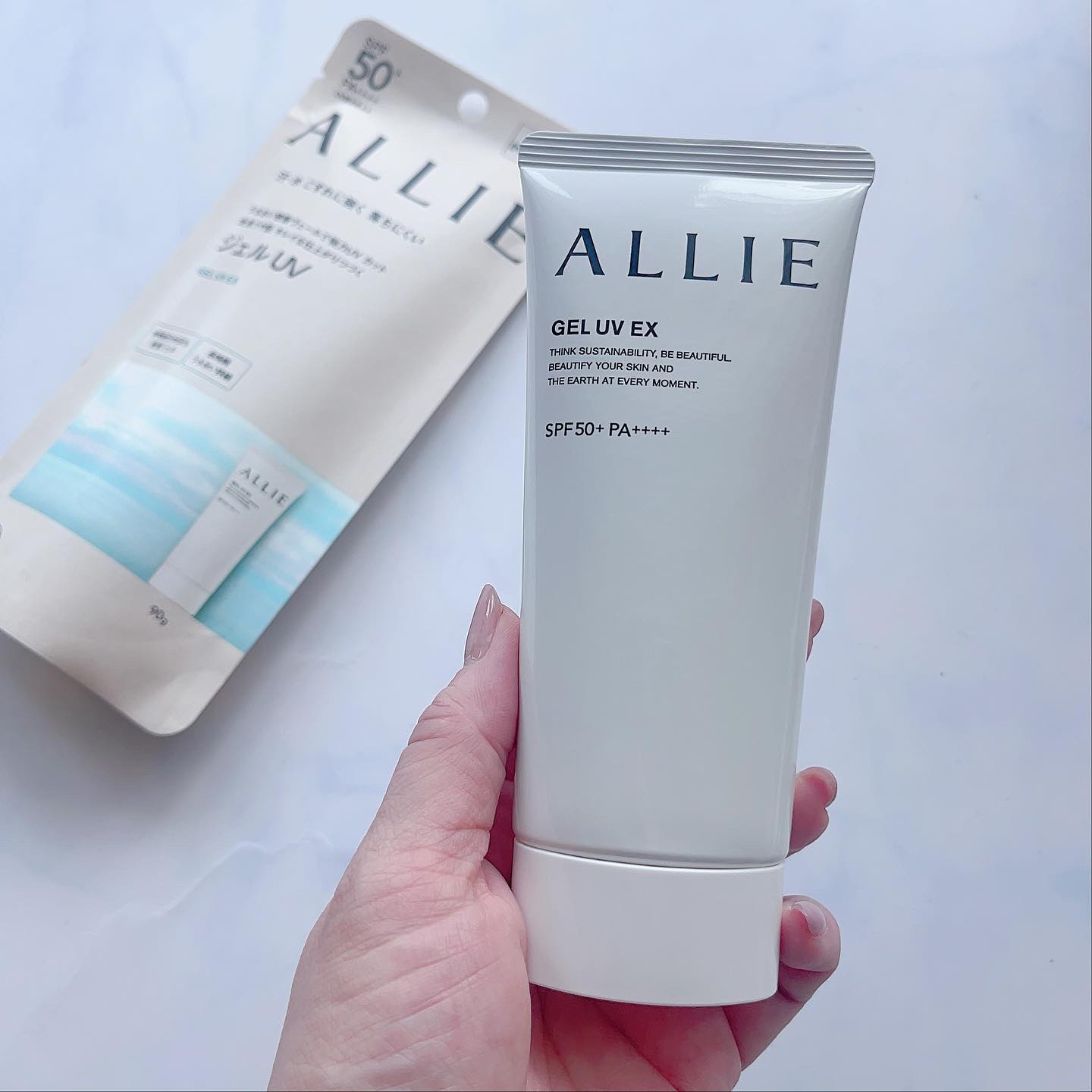 アリィー クロノビューティ ジェルUV EX/アリィー/日焼け止めジェルを使ったクチコミ（1枚目）