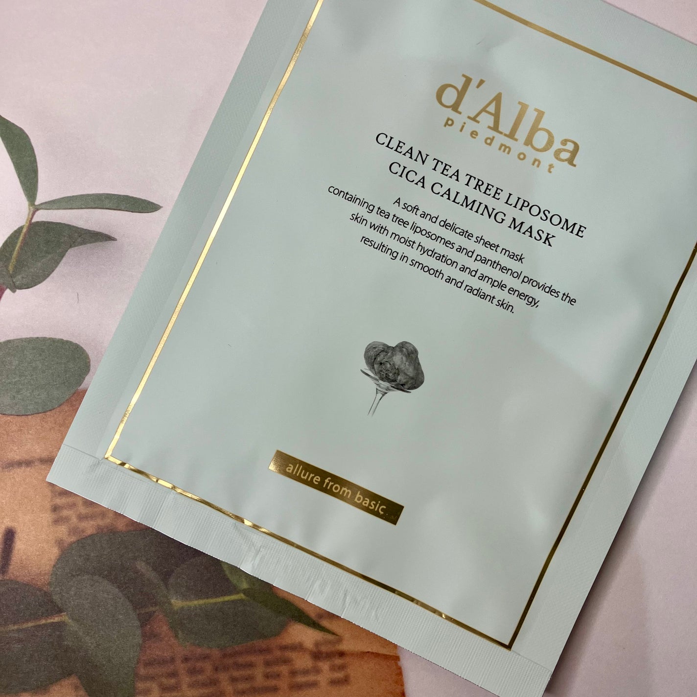 クリーンティーツリーリポソーム シカカーミングマスク/ダルバ/シートマスク・パックを使ったクチコミ(5枚目)