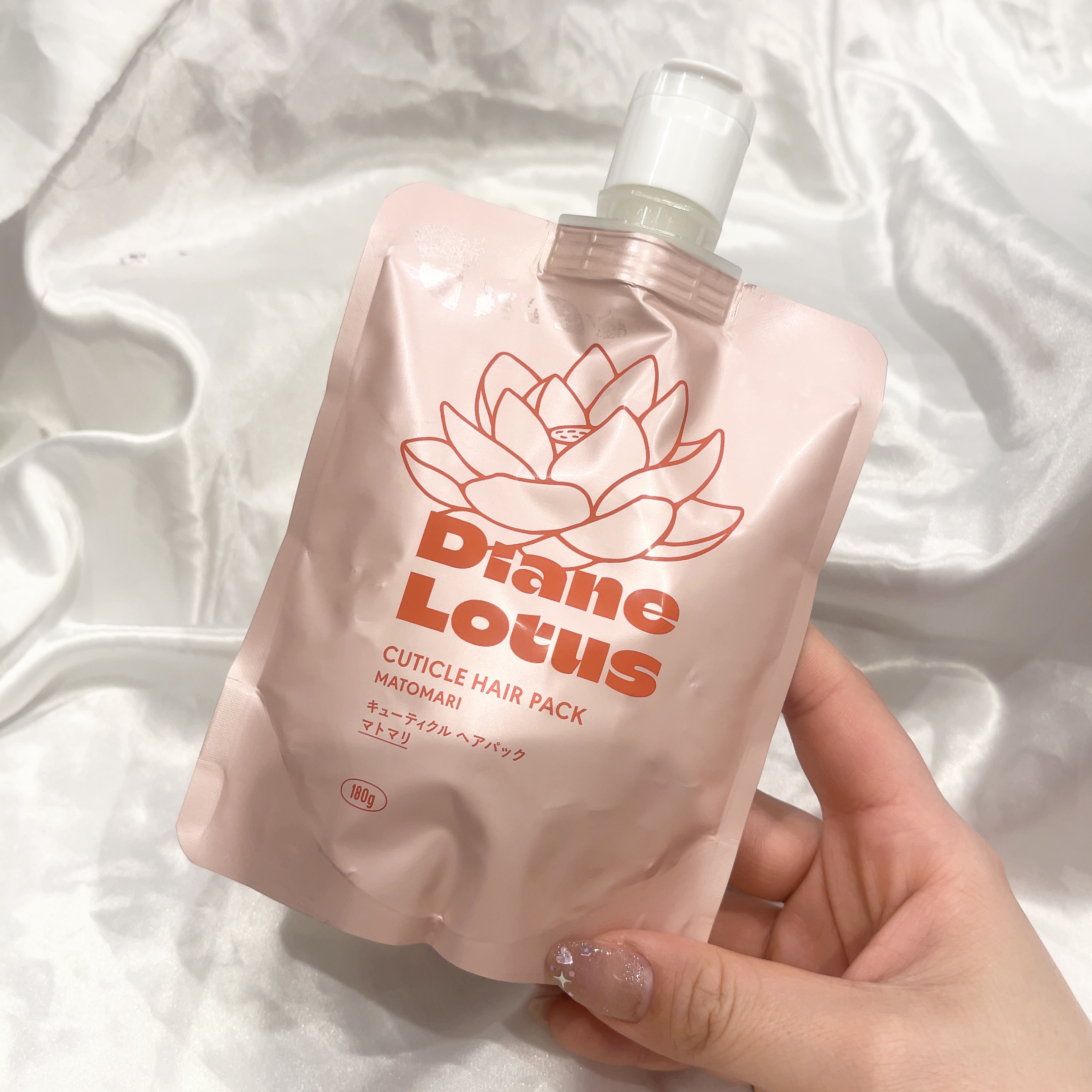 ロータス キューティクルヘアパック まとまり ティー＆シトラスの香り 180g/ダイアン/ヘアマスク・ヘアパックを使ったクチコミ（1枚目）