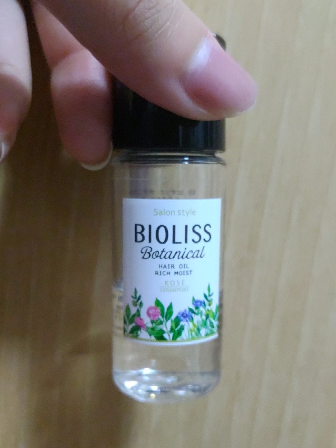 ボタニカル ヘアオイル(リッチモイスト)/SSビオリス/ヘアオイルを使ったクチコミ(1枚目)