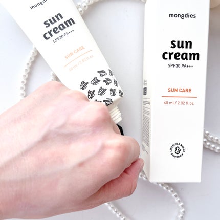 日焼け止めクッション SPF 43 PA+++/モンディエス/日焼け止めローションを使ったクチコミ(3枚目)