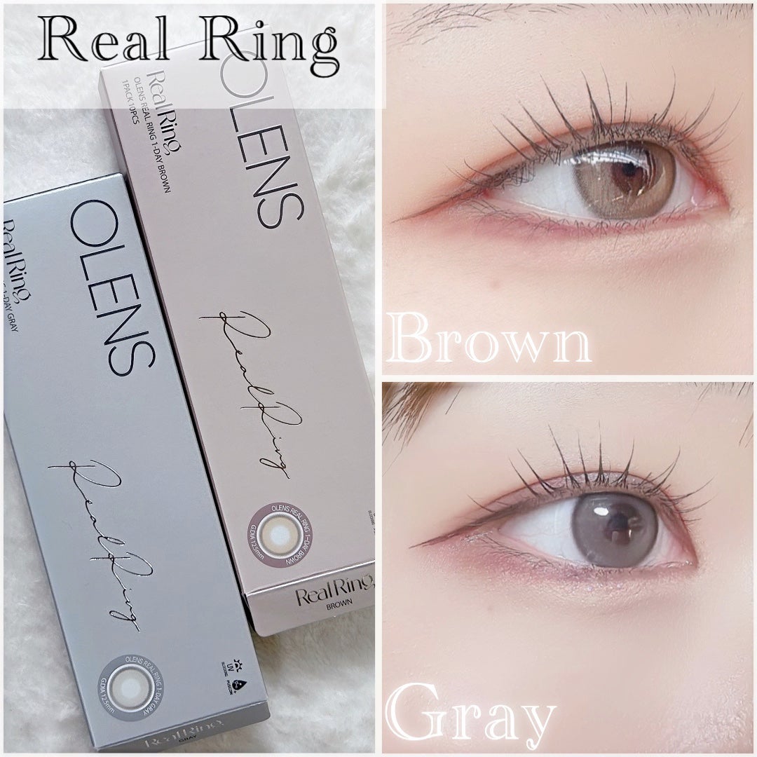 Real Ring 1day/OLENS/ワンデー(1DAY)カラコンを使ったクチコミ(2枚目)