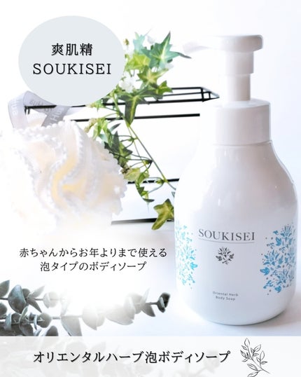 オリエンタルハーブ泡ボディソープ/爽肌精/ボディソープを使ったクチコミ(2枚目)