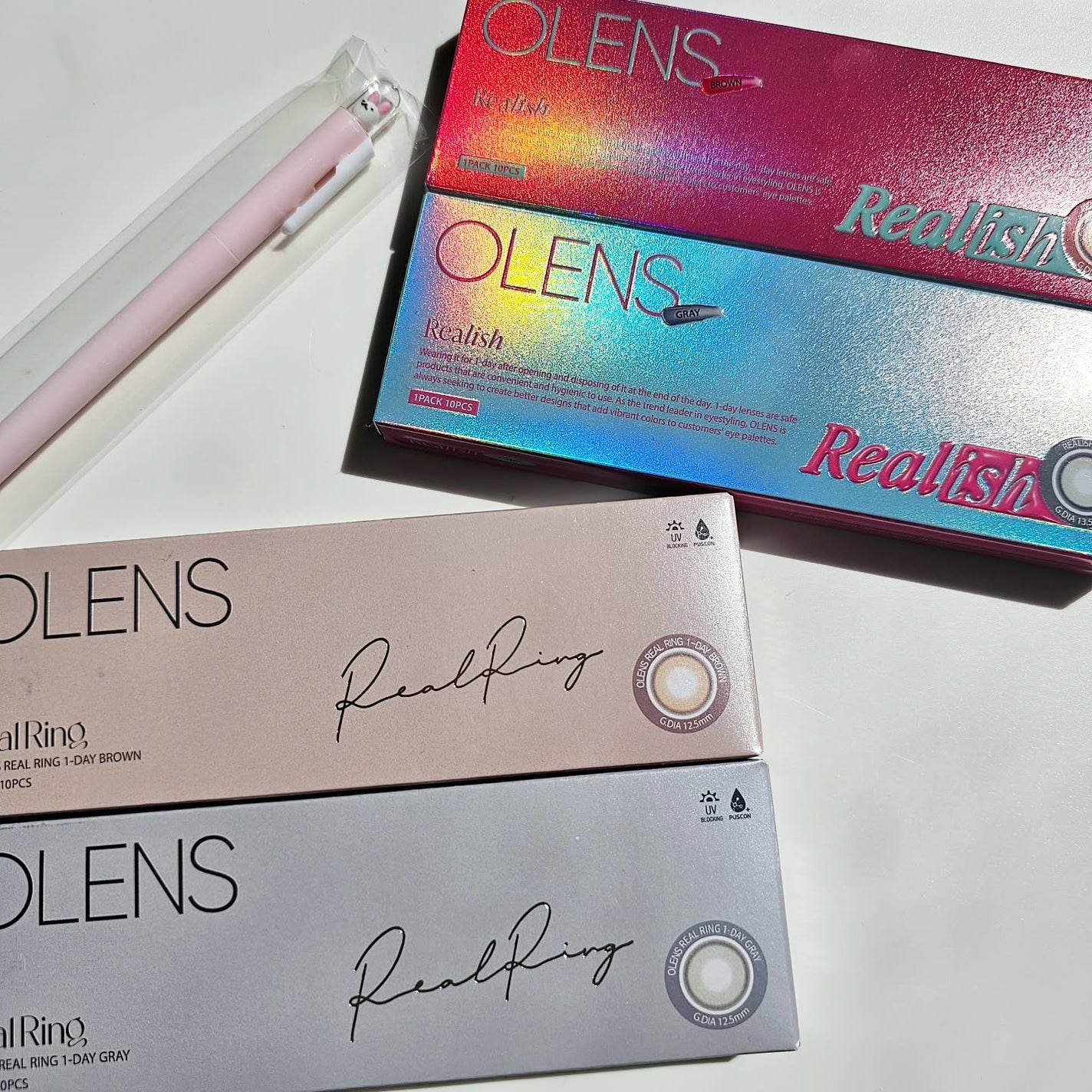 Real Ring 1day/OLENS/ワンデー(1DAY)カラコンを使ったクチコミ(7枚目)