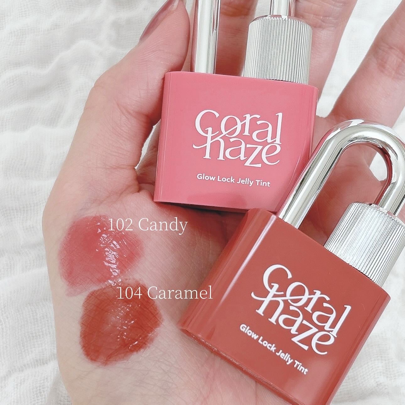 グロウロックゼリーティント/Coralhaze/リップティントを使ったクチコミ(2枚目)