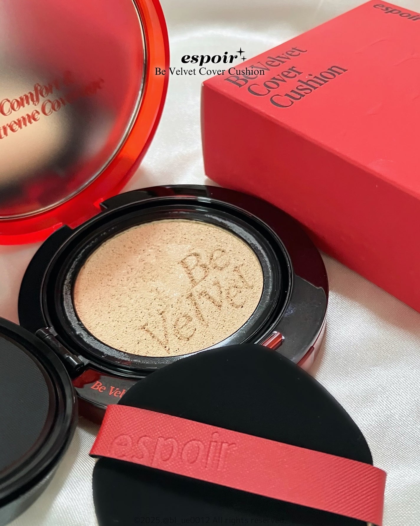 ビーベルベット カバークッション/espoir/クッションファンデーションを使ったクチコミ(3枚目)