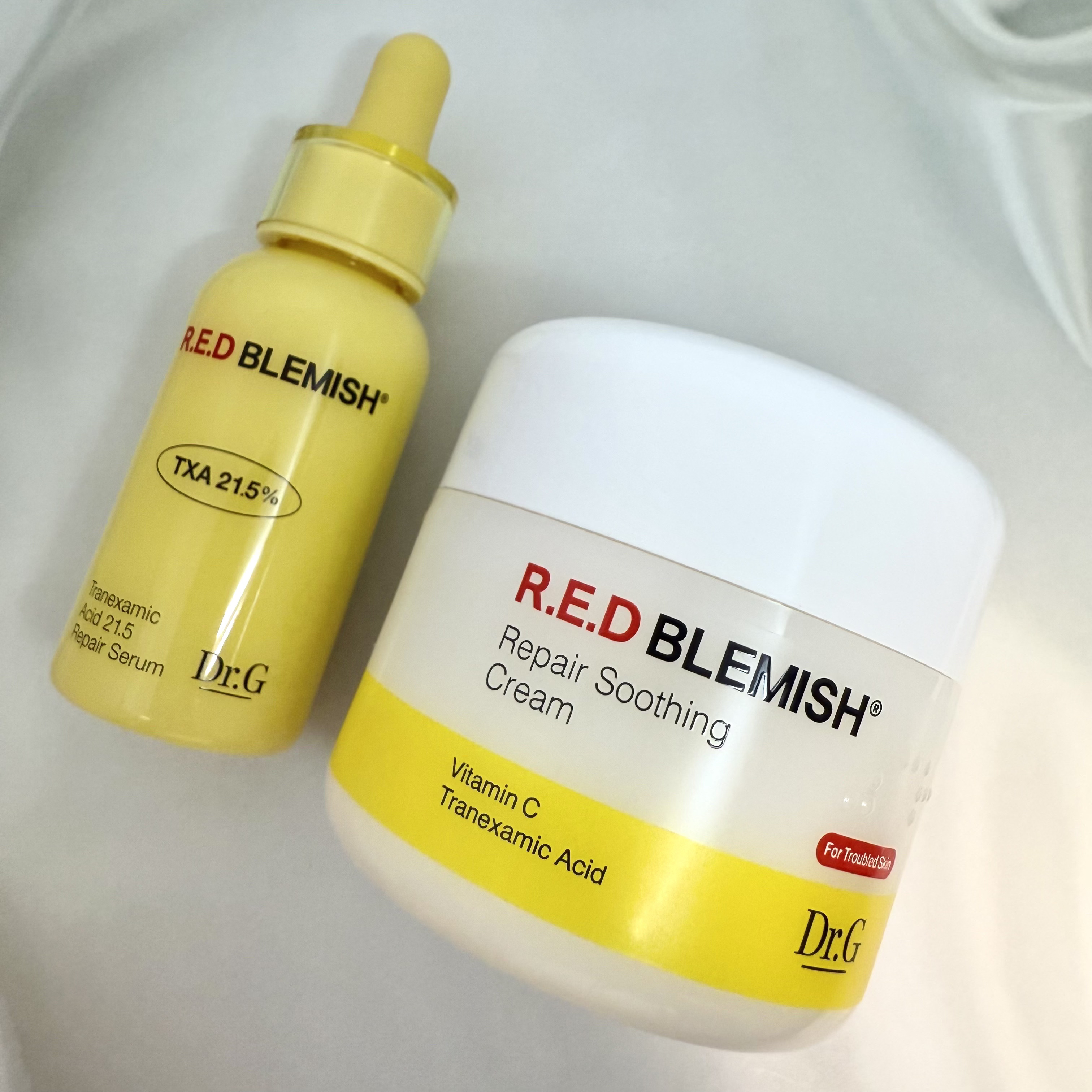 レッドブレミッシュ リペアスージングクリーム/Dr.G/フェイスクリームを使ったクチコミ（3枚目）