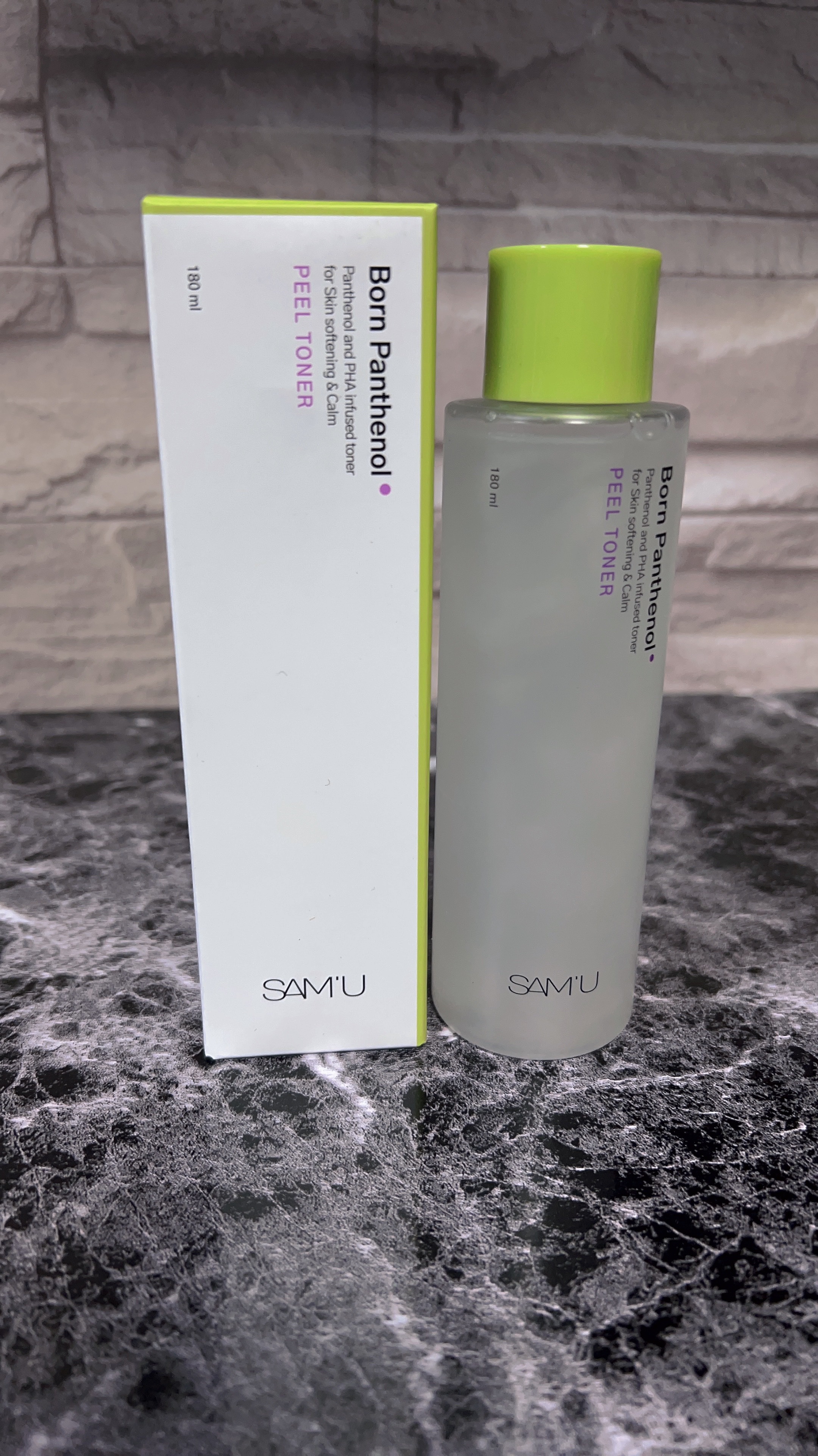 ボーンパンテノールピールトナー/SAM'U/化粧水を使ったクチコミ（2枚目）