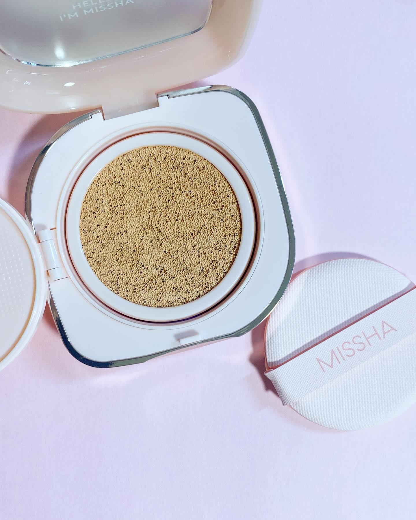 ミシャ グロウ クッション ファンデーション(ルミナスカバー) No.23 ナチュラル/MISSHA/クッションファンデーションを使ったクチコミ（2枚目）