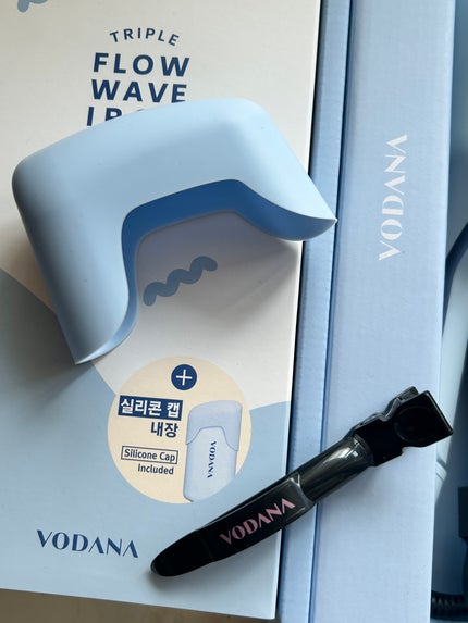 トリプルフローウェーブアイロン 32mm/40mm/VODANA (ボダナ)/カールアイロンを使ったクチコミ(8枚目)