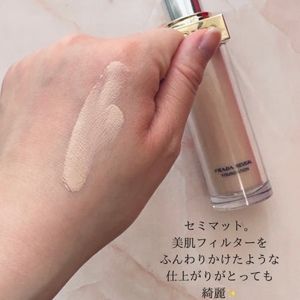 リヴィール スキン ファンデーション/PRADA BEAUTY/リキッドファンデーションを使ったクチコミ(4枚目)
