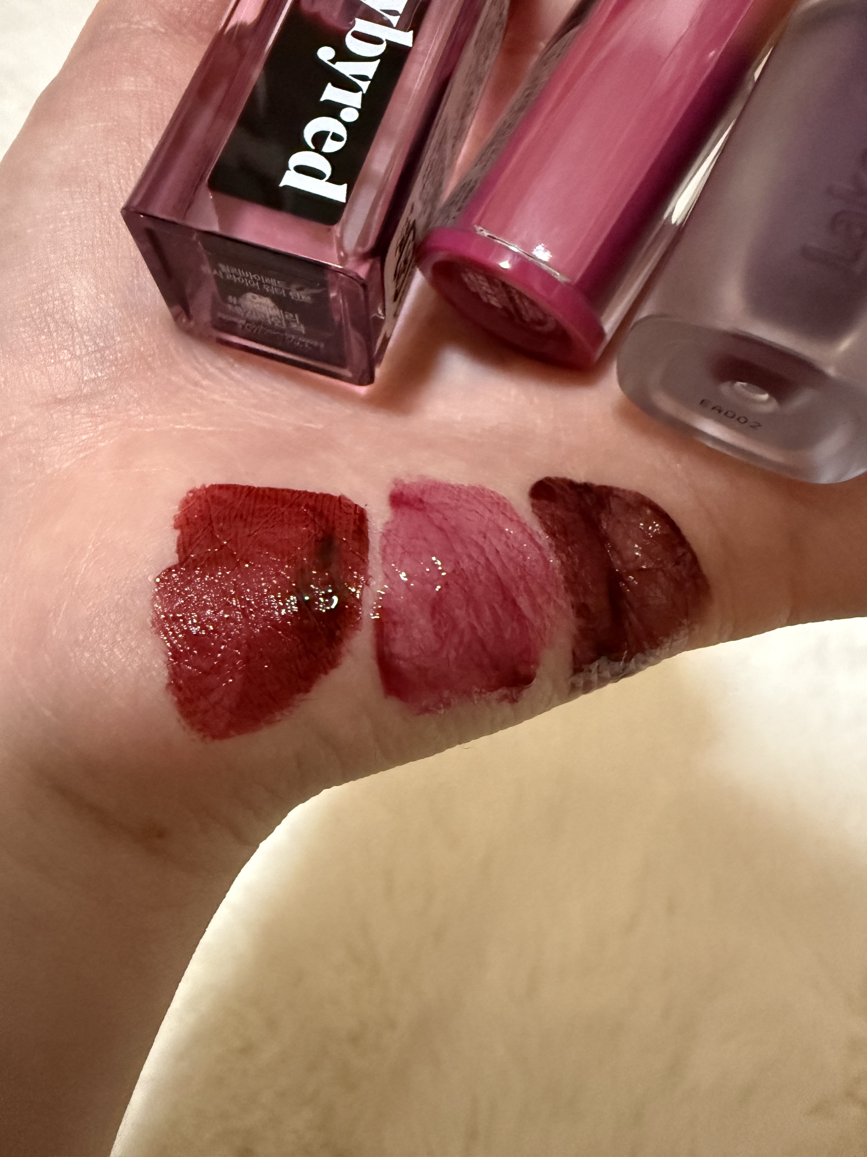 ジューシーライアー ウォーターティント/lilybyred/リップティントを使ったクチコミ（1枚目）