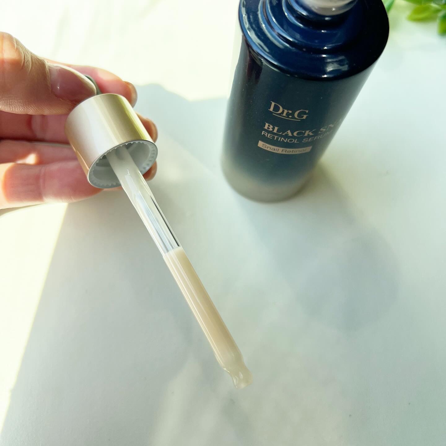 ブラックスネイルレチノールセラム/Dr.G/美容液を使ったクチコミ（2枚目）
