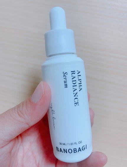 アルファラディアンスグローセラム/BANOBAGI/美容液を使ったクチコミ(1枚目)