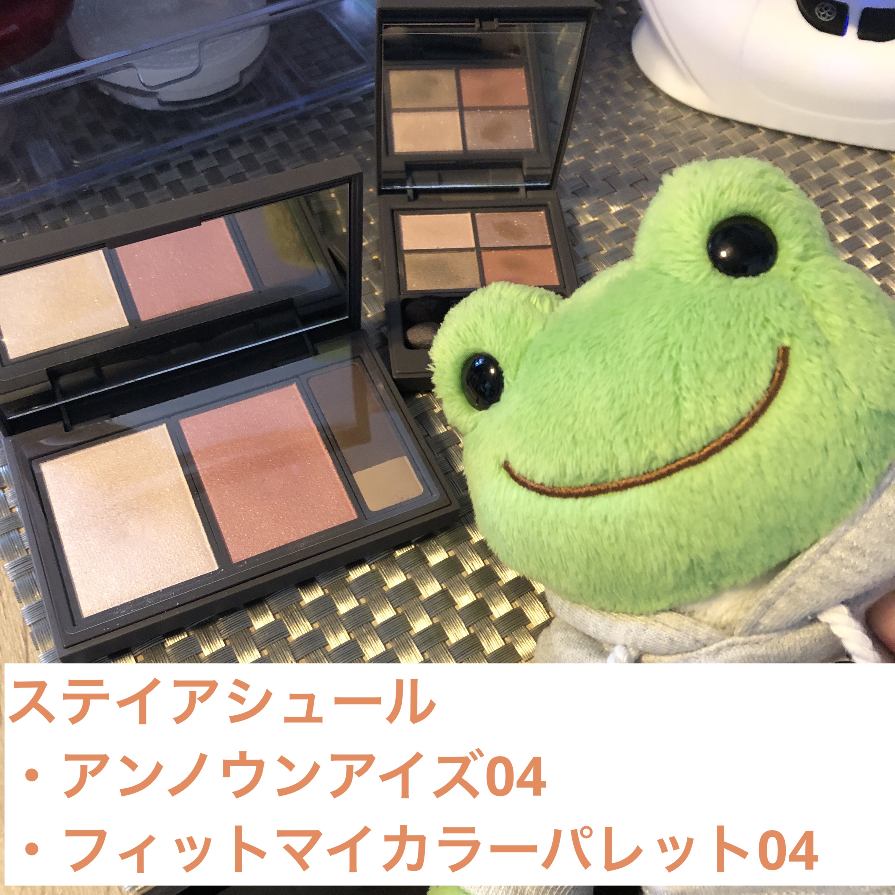 アンノウンアイズ/STEIASUR（ステイアシュール）/アイシャドウパレットを使ったクチコミ（1枚目）