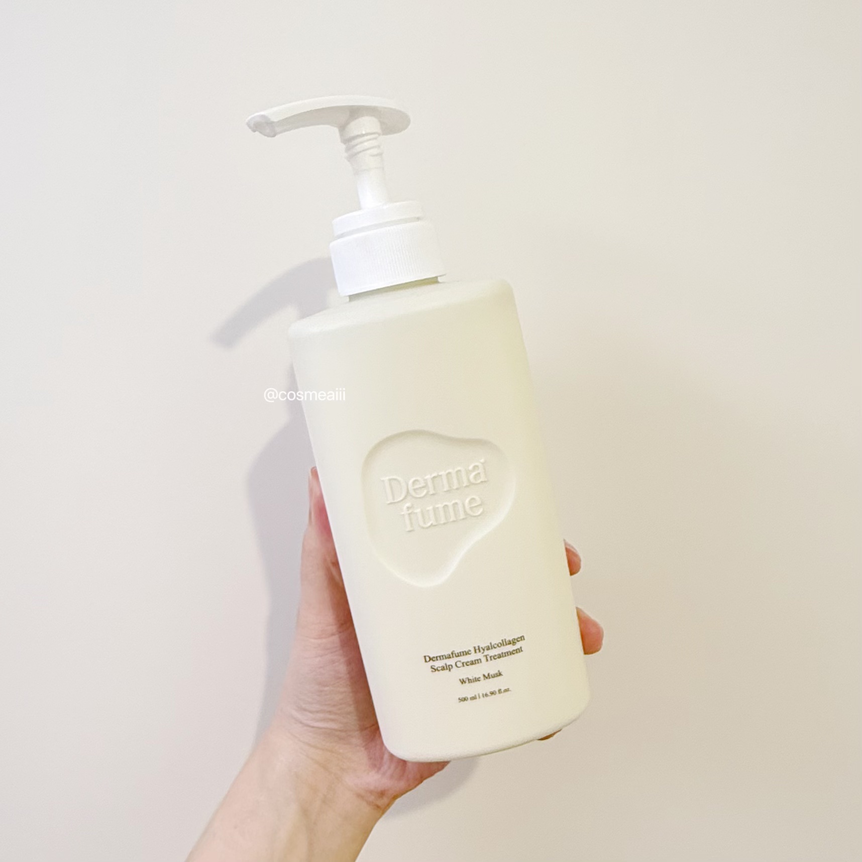 Dermafume ヒアルコラーゲンスカルプケア シャンプー/トリートメントのクチコミ「今日紹介するのは
Dermafume〘ヒアルコラーゲンスカルプケア トリートメント〙

今回使.....」（2枚目）