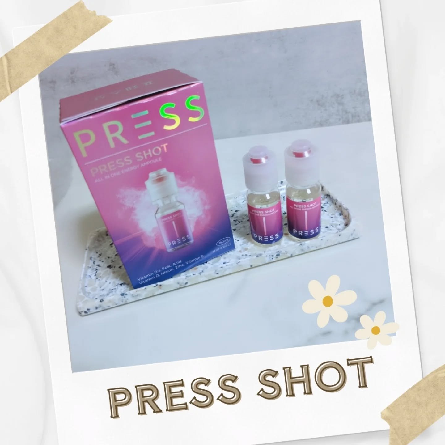 PRESS SHOT/PRESS SHOT/美容サプリメントを使ったクチコミ（1枚目）