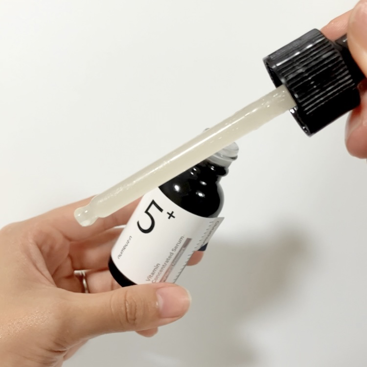 5番 白玉グルタチオンＣ美容液/numbuzin/美容液を使ったクチコミ（2枚目）